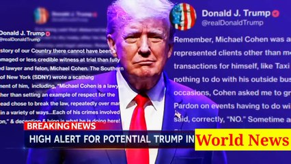 New York City braTrump’scing for possible indictment.