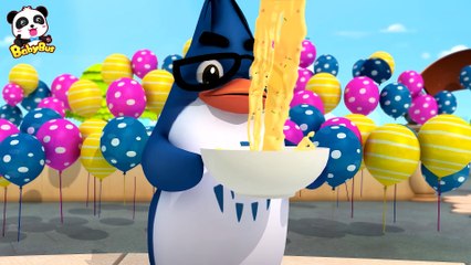 Grandma Makes Sun Shaped Breads for Whiskers | Bedtime Story | Picture Book Animation | BabyBus