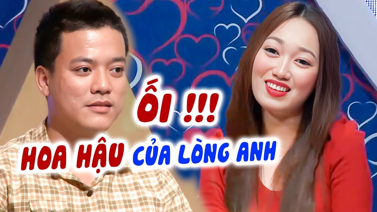 Gặp cô nàng XINH NHƯ HOA HẬU ba vòng siêu đẹp chàng trai VUI MỪNG TƯNG BỪNG khiến sân khấu BÙNG NỔ