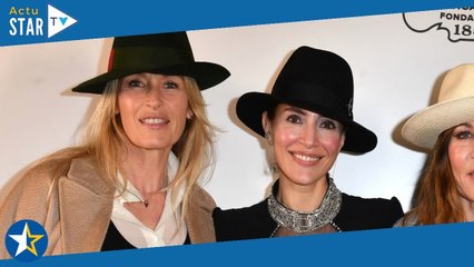 Estelle Lefébure, divine et coiffée avec élégance, brille avec une Caterina Murino très sexy