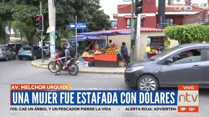 Una mujer denunció que fue estafada en el cambio de dólares