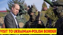 Prince of Wales visits British and Polish troops near Ukraine border