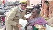 शाहजहांपुर:खेत पर दबंगों ने किया कब्जा,न्याय पाने डीएम के पास पहुंची 90 वर्षीय बुजुर्ग महिला