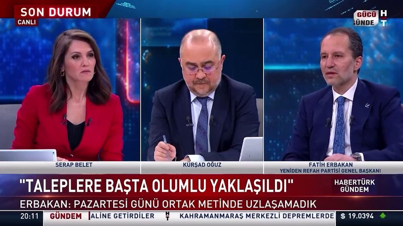 Fatih Erbakan: AK Parti mutabakata imza atmak istemedi; mutabıkız derlerse tekrar değerlendiririz