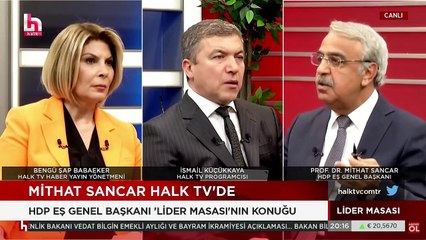 Kirleneni atıp yenisini kirletiyorlar Mithat Sancar: Seçimlere 'Yeşil Sol Parti' ile gireceğiz