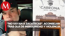 Vocalista de Banda Jerez cierra su hotel en Zacatecas por amenazas del crimen organizado