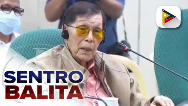 Chief Presidential Legal Counsel Enrile, iminungkahing alisin ang ban sa paggamit ng nuclear weapon sa Konstitusyon; ilang eksperto, nababahala sa mungkahi ni Enrile