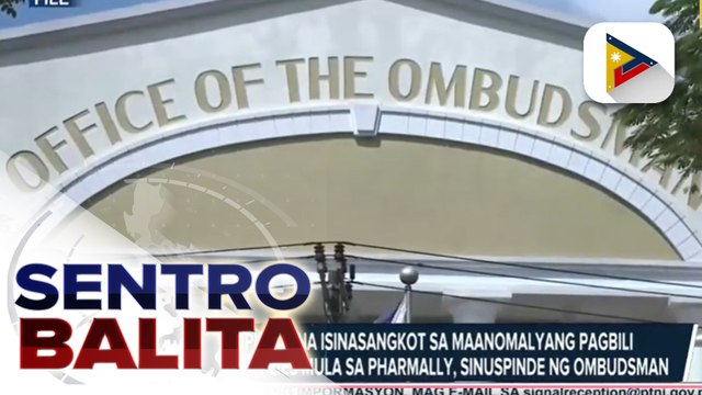 Higit 30 opisyal na umano’y sangkot sa maanomalyang pagbili ng COVID-19 supplies noong 2020 at 2021, sinuspinde ng Ombudsman