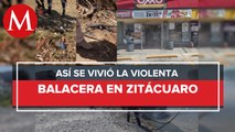 Se registran nuevos enfrentamientos y bloqueos en Zitácuaro, Michoacán; hay dos muertos