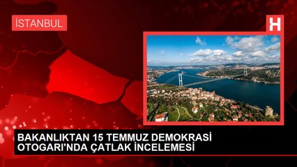 BAKANLIKTAN 15 TEMMUZ DEMOKRASİ OTOGARI'NDA ÇATLAK İNCELEMESİ
