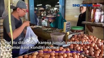 Awal Ramadan, Pedagang Telur Pasar Tradisional di Bekasi Kurangi Stok