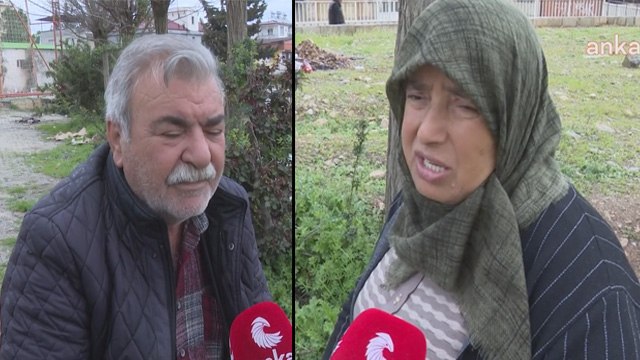 İslahiyeli depremzede: Bir belediye başkanımız var, kaymakamımız var yüzlerini görmedik