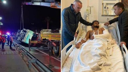 TFF, takım otobüsü devrilen Alanya Kestelspor'un üst lig başvurusunu reddetti