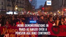 Macron determined to push ahead with pension reforms despite anger