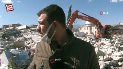 Hatay'da enkazdan milyonluk ürünleri kurtarma çabası