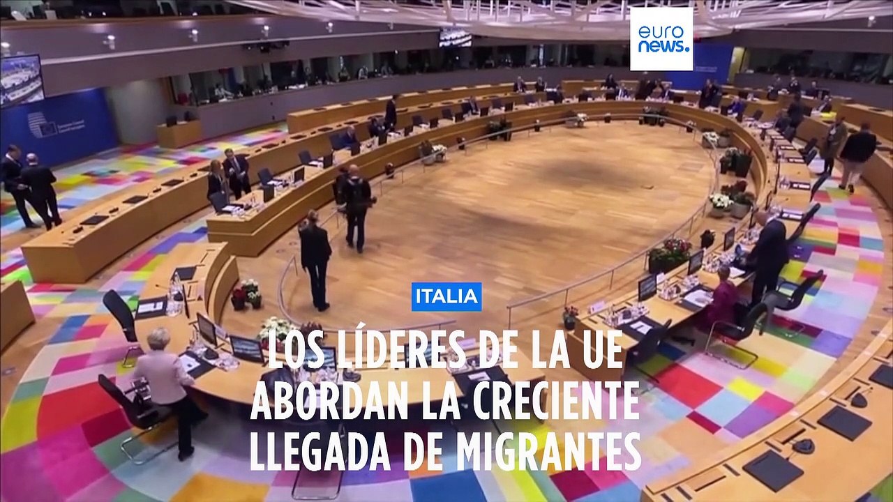 Los líderes europeos abordan la exacerbada presión migratoria en Italia ...