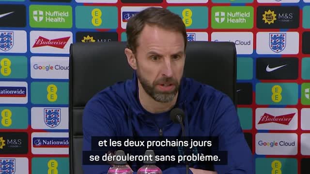 Angleterre - Southgate espère que les fans seront "de bons touristes"