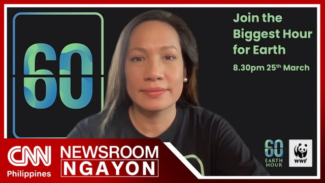 Kahalagahan ng Earth Hour sa kalikasan | Newsroom Ngayon