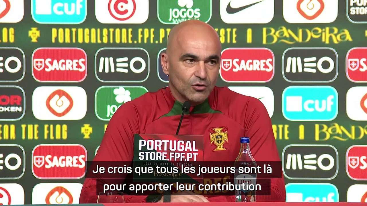 Martinez : "Utiliser l'expérience de Cristiano Ronaldo"