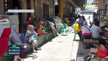 Ini Penyebab Kebakaran 80 Rumah Warga di Pasar Baru Sorong