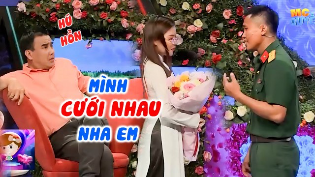 Vừa gặp ANH CHÀNG HỢP GU cô gái ĐÒI CƯỚI NGAY khiến MC Quyền Linh RUN NGƯỜI quá nhanh quá nguy hiểm