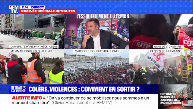 Retraites: 400 lycées bloqués selon la FIDL, l'université Panthéon-Assas également bloquée