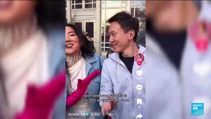 Le patron de TikTok va défendre l'application au Congrès américain