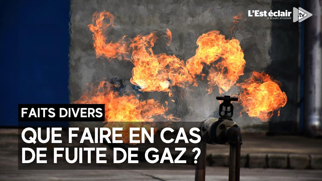 Que faire en cas de fuite de gaz ? - Vidéo Dailymotion