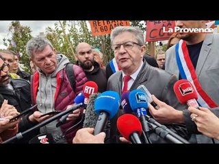Marseille : Melenchon appelle à garder son sang froid, mais à ne pas se laisser intimider