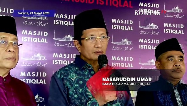 Pesan Nararuddin Umar untuk Jemaah Tarawih dan Ibadah Ramadan di Masjid Istiqlal