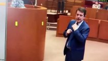 Este es el vídeo en el que Mañueco dedica una peineta a una procuradora del PSOE