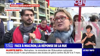 Mobilisation contre la réforme des retraites: le cortège marseillais vient de s'élancer