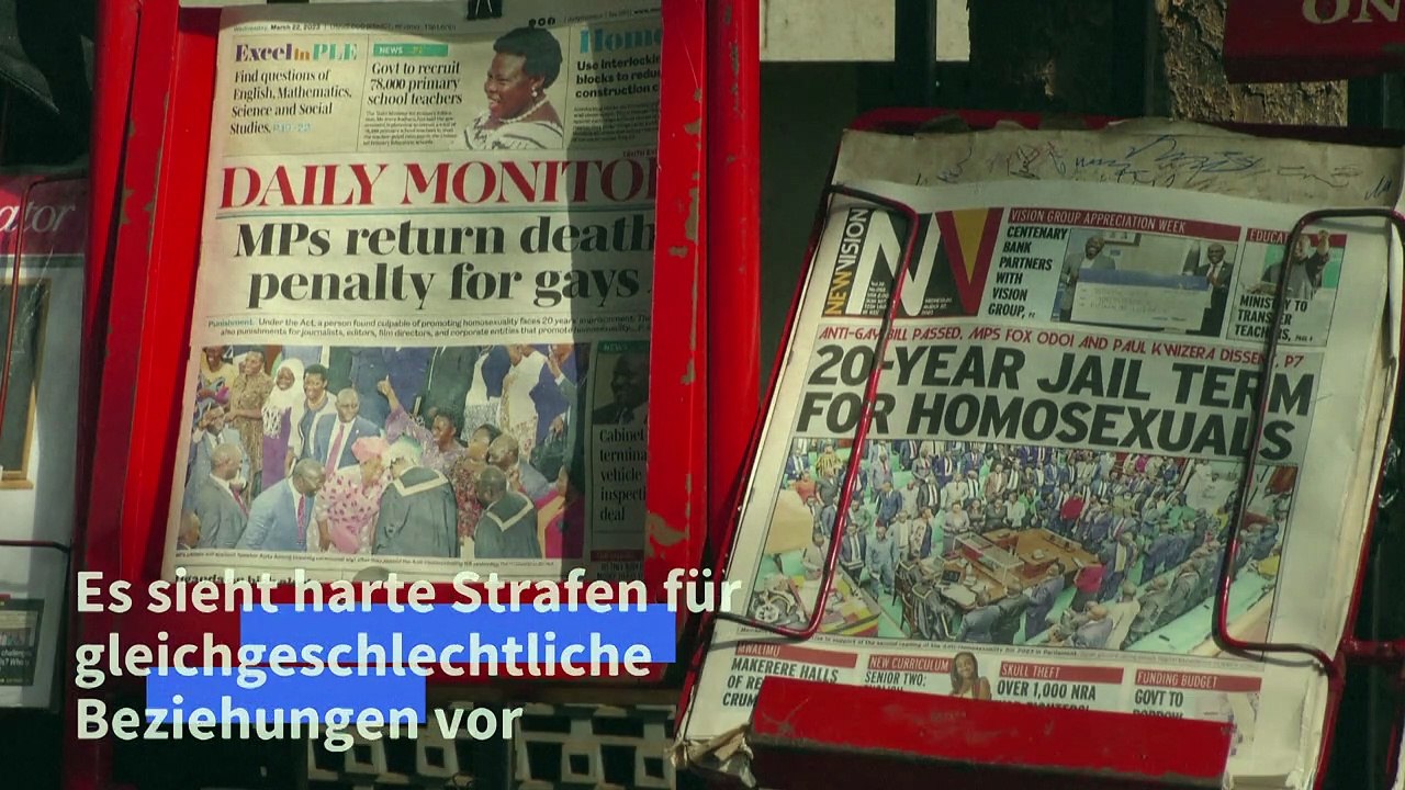 Anti-LGBTQ-Gesetz: USA drohen Uganda mit Konsequenzen