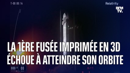 La première fusée imprimée en 3D a échoué à atteindre son orbite