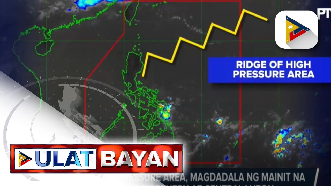 Ridge ng high pressure area, magdadala ng mainit na panahon sa northern at Central Luzon