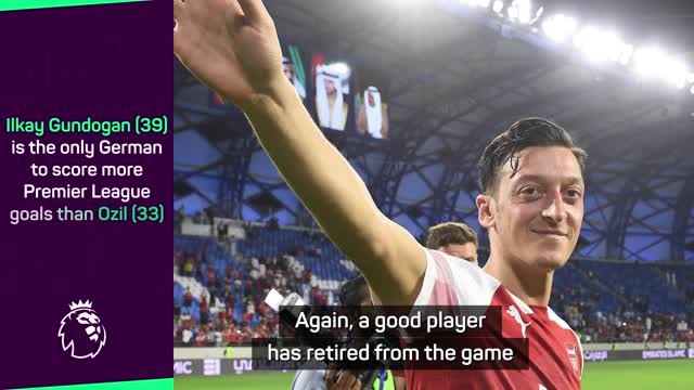 Toure and Morgan reflect on Ozil's 'magical' Premier League impact