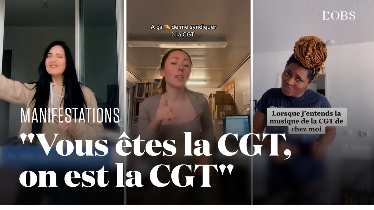 "On est la CGT" : le nouvel hymne du syndicat qui cartonne sur TikTok