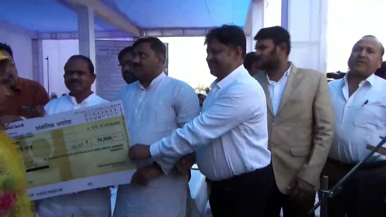 ग्राम लावर में जिला स्तरीय कार्यक्रम का आयोजन