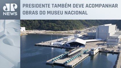 Lula visita Complexo de Itaguaí para conhecer avanços do ProSub