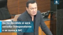 Anuncia Osorio Chong su salida de bancada del PRI en el Senado