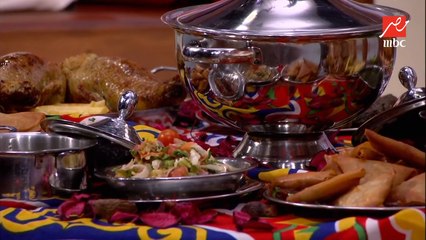 سفرة أول يوم رمضان شوف ممكن تعمل فيها إيه بتركات الشيف حسن.. لميس: إنت جوعتني