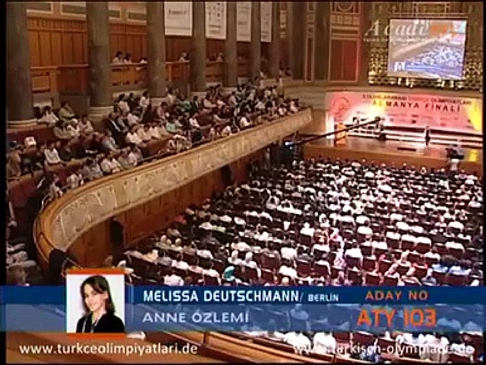 002-ANNELER GÜNÜ ANISINA MELİSSA DEUSMANNDAN ANNE ÖZLEMİ ŞİİRİ