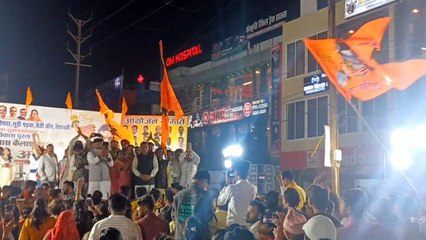 प्रभात चौराहे पर दीप प्रज्जवलन का आयोजन