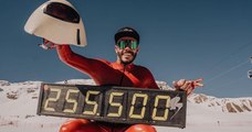 Flashé à 255,5 km/h, un skieur français tape le record du monde de vitesse à ski !