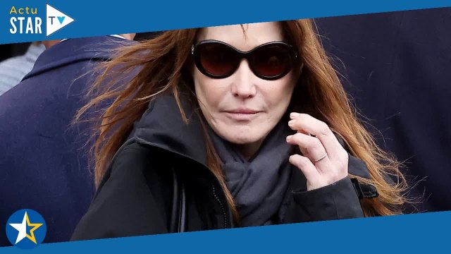 Carla Bruni affligée après un décès important : Il faut que ça arrive quand je ne suis pas là
