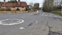 WATCH: A week on from the devastating fire at the Angel Inn, Midhurst, this is how the normally busy A272 looks