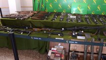 Más de 240 armas incautadas en una operación contra el tráfico de armamento