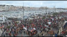 Marsiglia, centinaia al Porto Vecchio contro la riforma pensioni