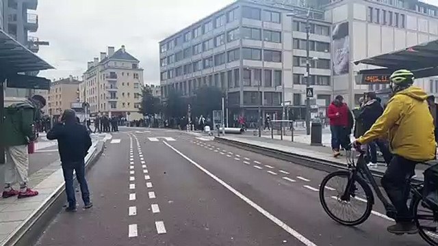 Réforme des retraites : des débordements en marge de la manifestation à Rouen