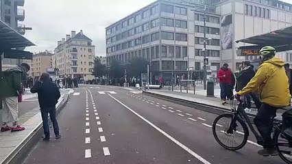 Réforme des retraites : des débordements en marge de la manifestation à Rouen